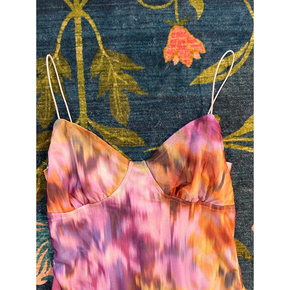 Mahina Multicolor Bodycon Dress Size Medium - Picture 4 of 7